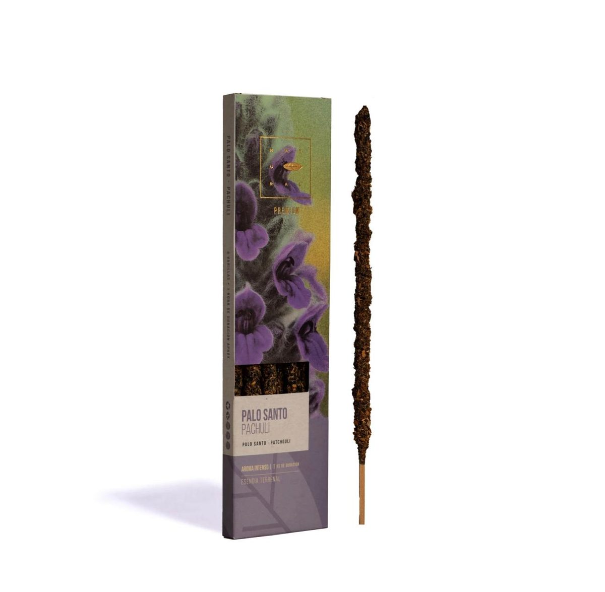 Sahumerio Natural Slim Herbal Palo santo - Pachuli
