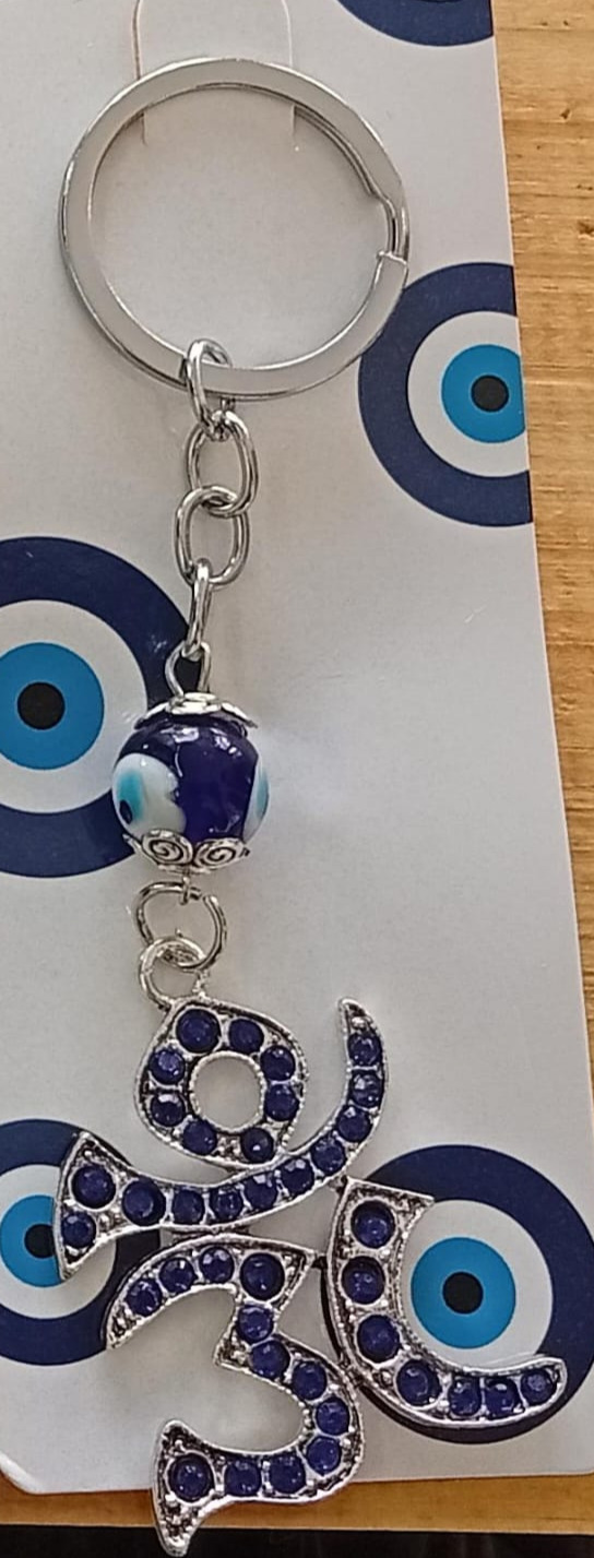 LLAVERO OM + OJO TURCO