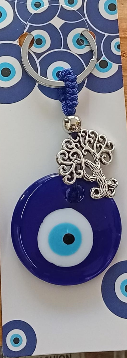 LLAVERO OJO TURCO + ÁRBOL DE LA VIDA